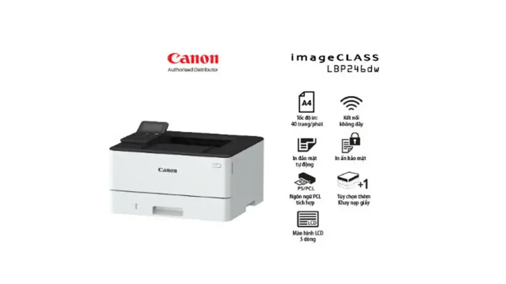 Máy in laser đen trắng Canon LBP246dw